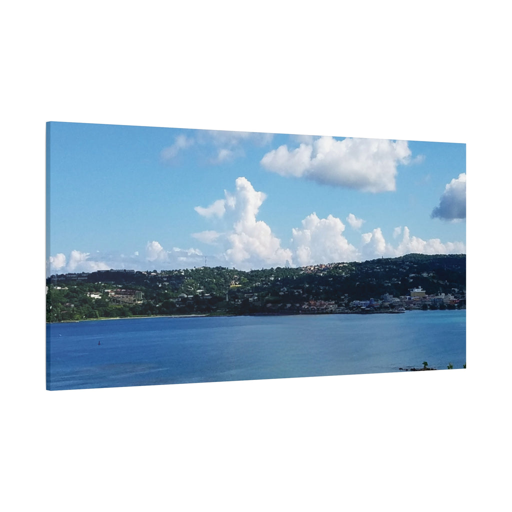 Island Seaview Matte Canvas