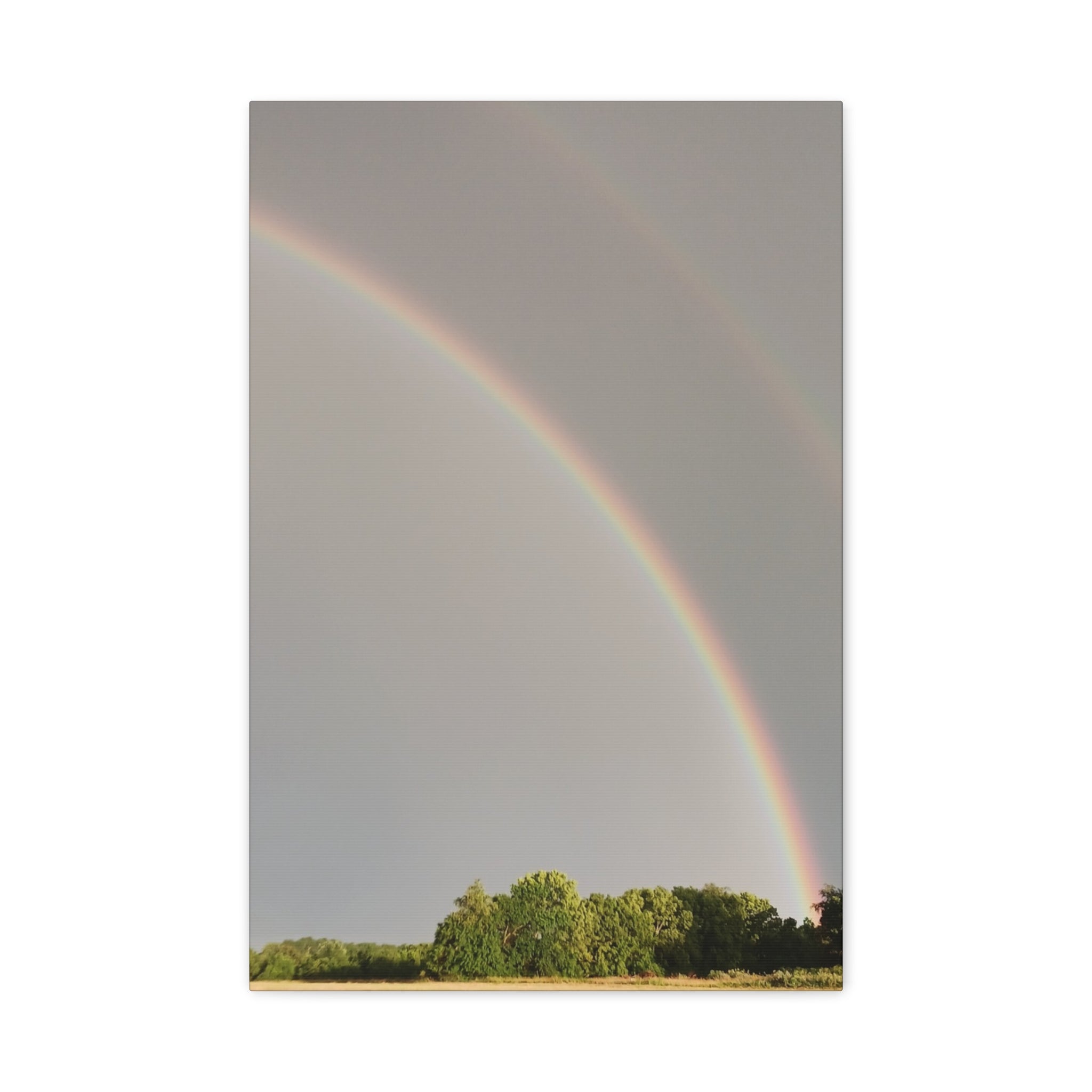 Double Rainbow Canvas