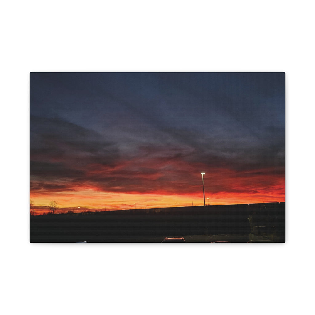 Sunset Sky Matte Canvas