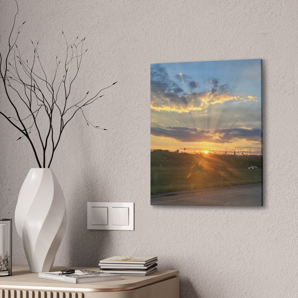 Sunrise Highway Photo Canvas